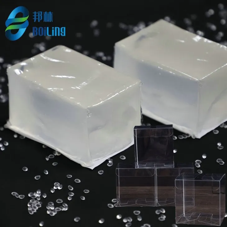 Plastic Clear Box Hot Melt Adhesive