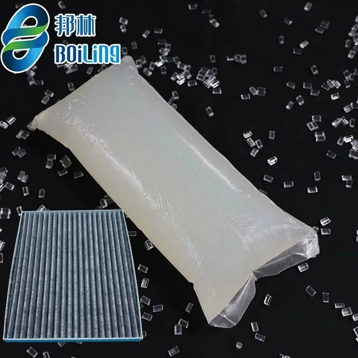 Trykfølsomt klæbemiddel til luftfilter