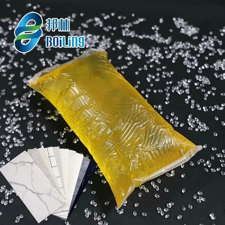 Klæbende klæbemiddel til vægge